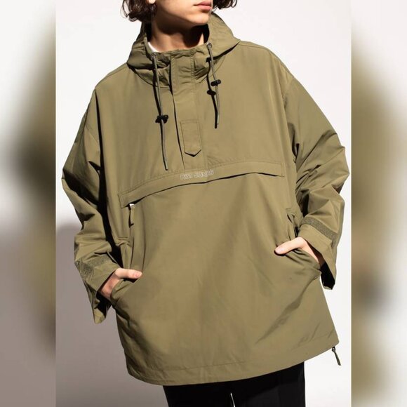 Converse x Kim Jones Burnt Olive Hooded Parka - Picture 1 of 12